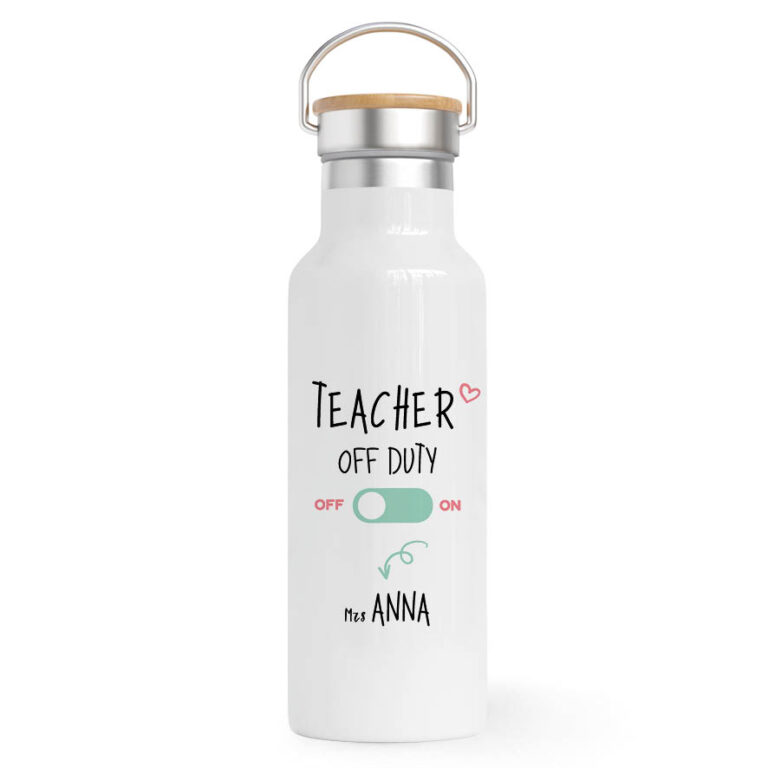 Θερμός Ανοξείδωτο 500ml “Teacher off duty”