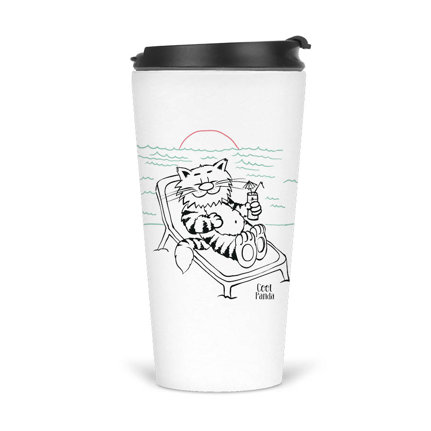 Ποτήρι Θερμός 480ml “Teacher off duty”