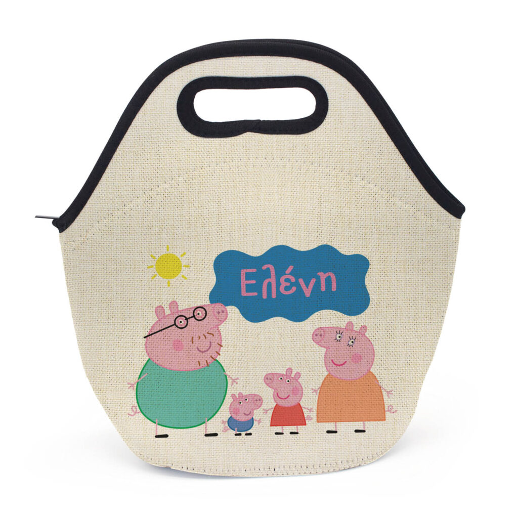 Τσαντάκι φαγητού “Peppa pig”
