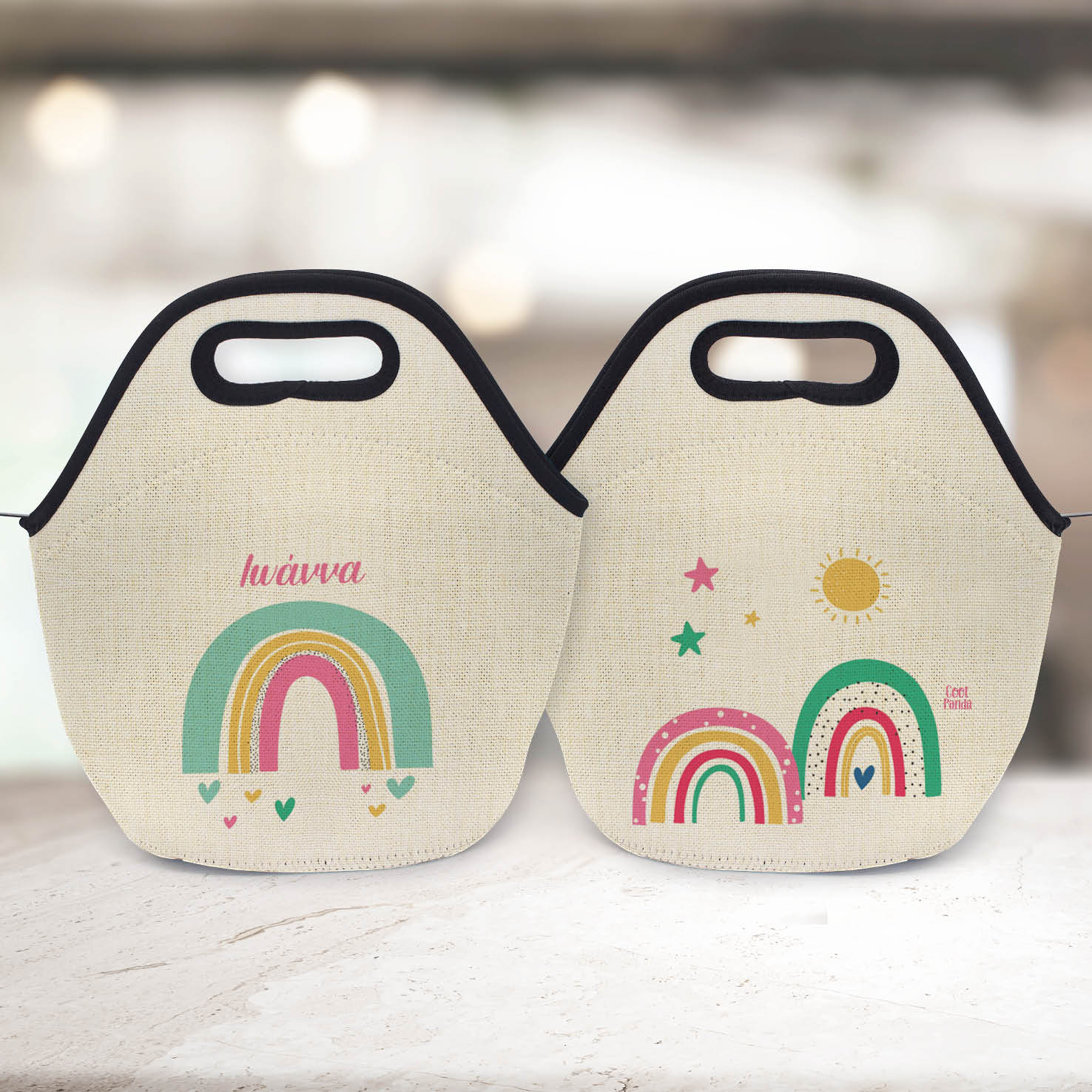 Τσαντάκι φαγητού “Ουράνια τόξα”