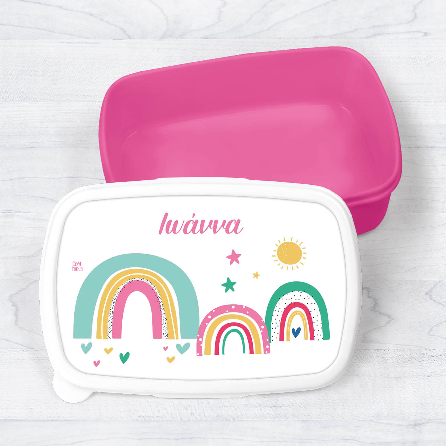 Τάπερ φαγητού “Ουράνια τόξα”