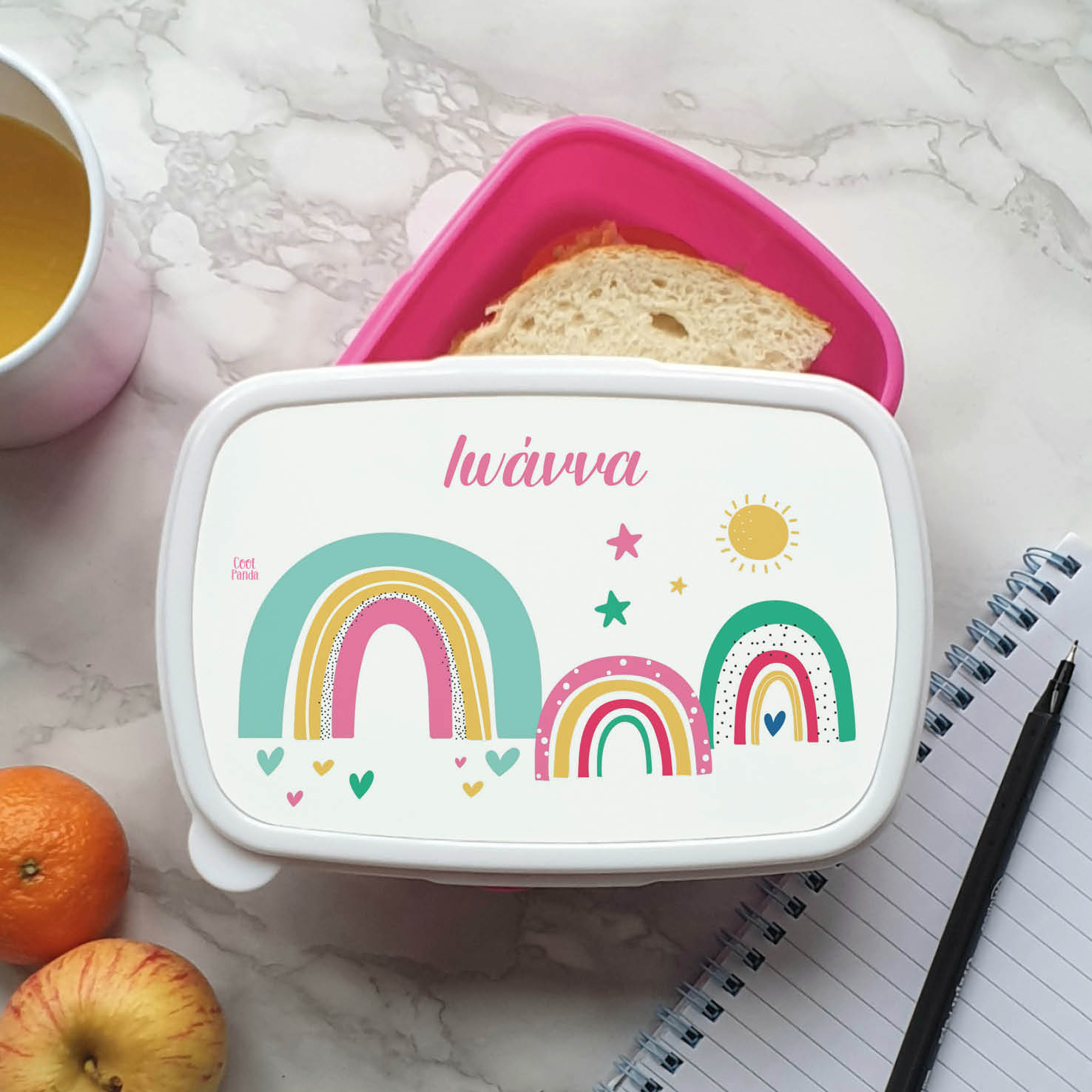 Τάπερ φαγητού “Ουράνια τόξα”