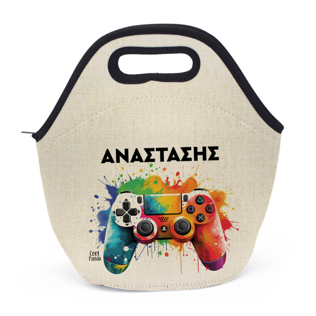 Τσαντάκι φαγητού “Colourful playstation”