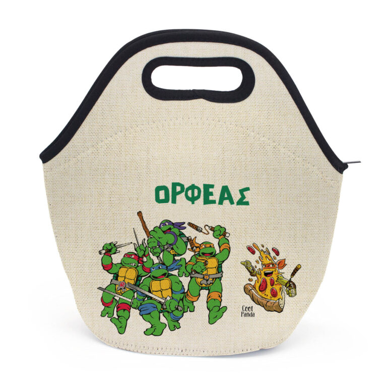 Τσαντάκι φαγητού “Χελωνονιτζάκια”