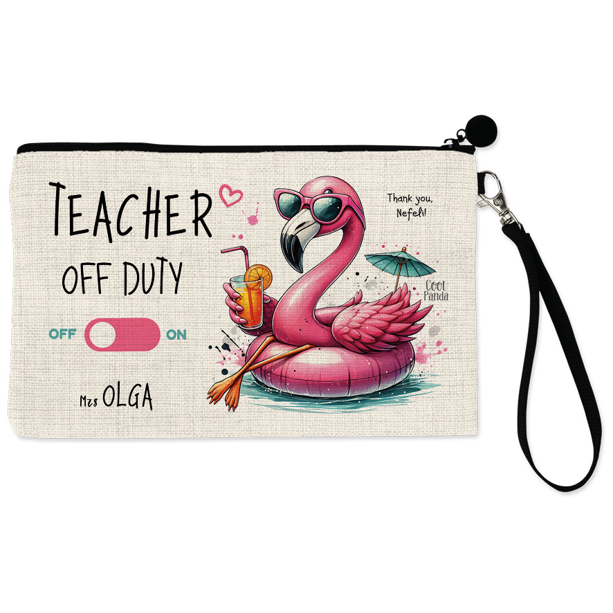 Νεσεσέρ για τη δασκάλα “Teacher off duty” flamingo