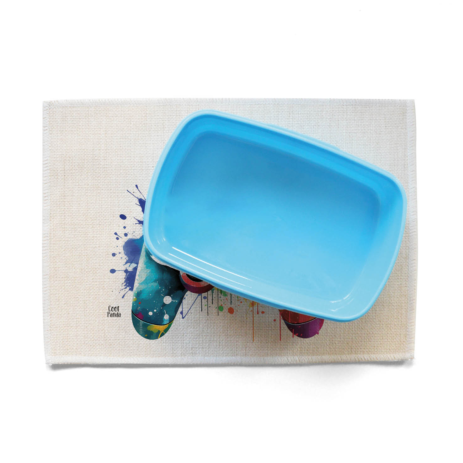 Σουπλά φαγητού λινό “Colourful playstation”