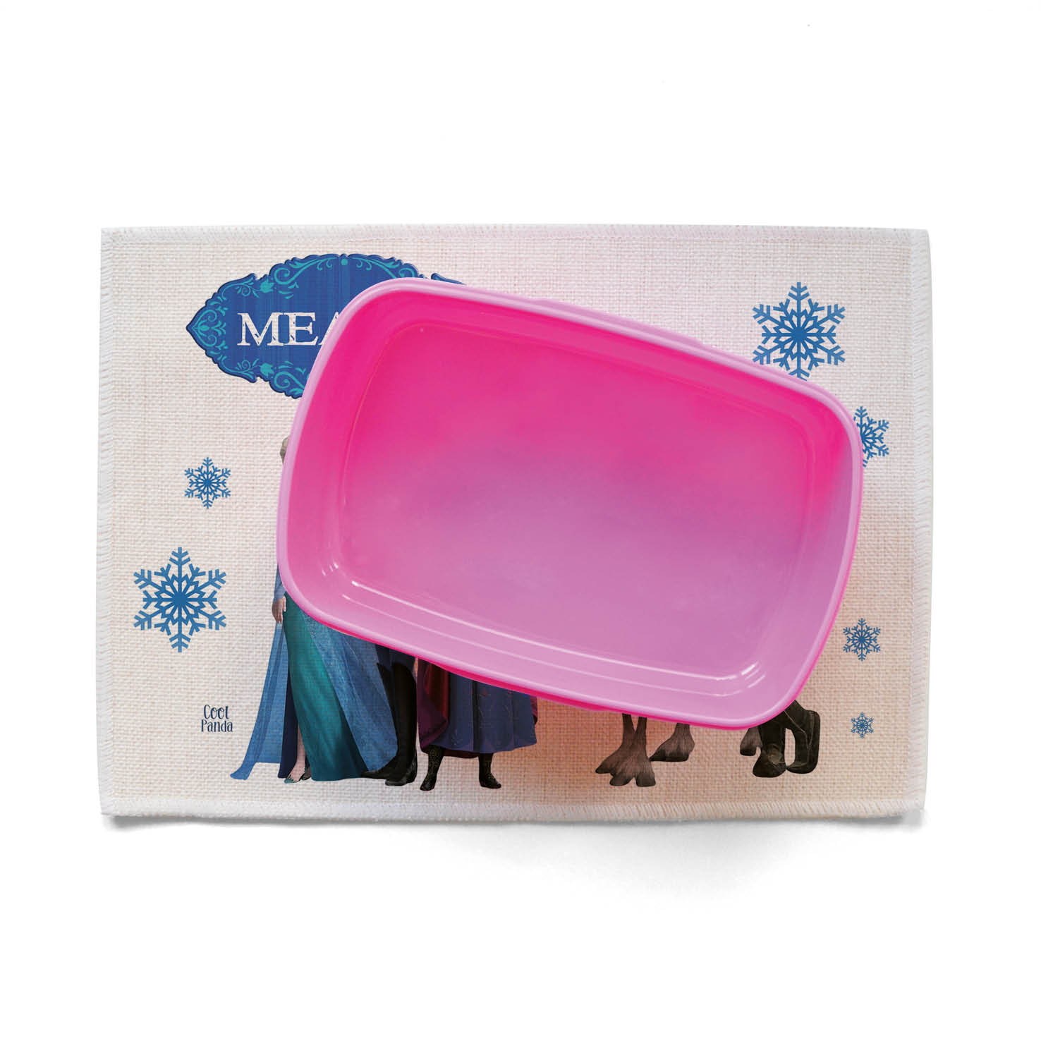 Σουπλά φαγητού λινό “Frozen”