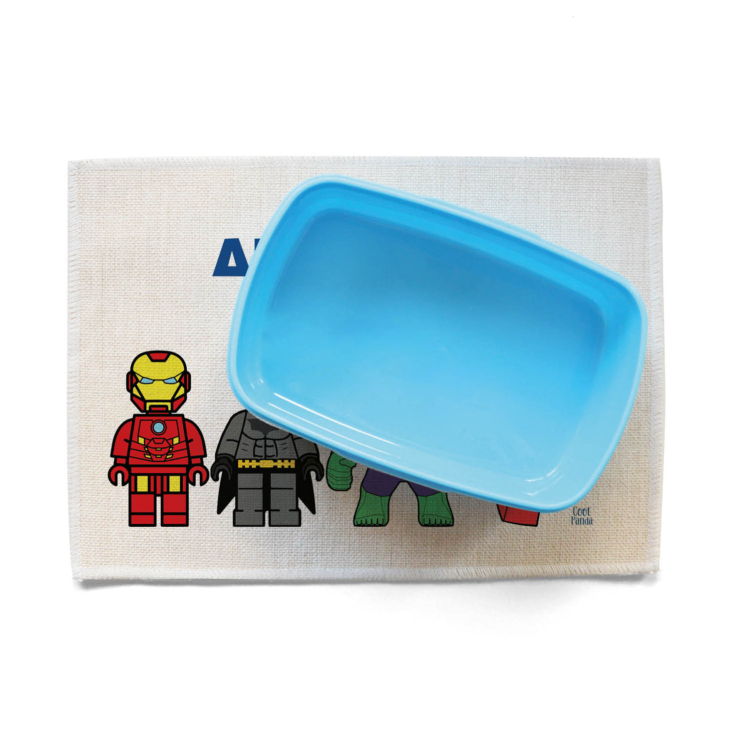Σουπλά φαγητού λινό “Marvel Heroes”