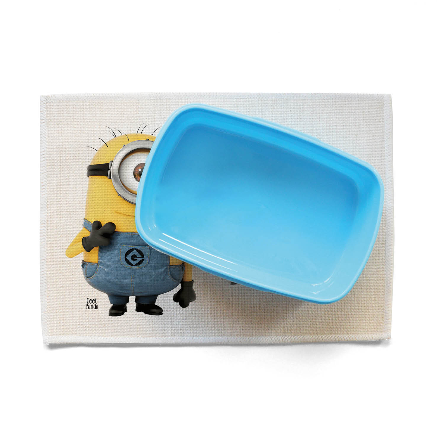 Σουπλά φαγητού λινό “Minnions”