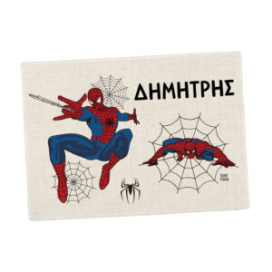 Σουπλά φαγητού λινό “Spiderman”