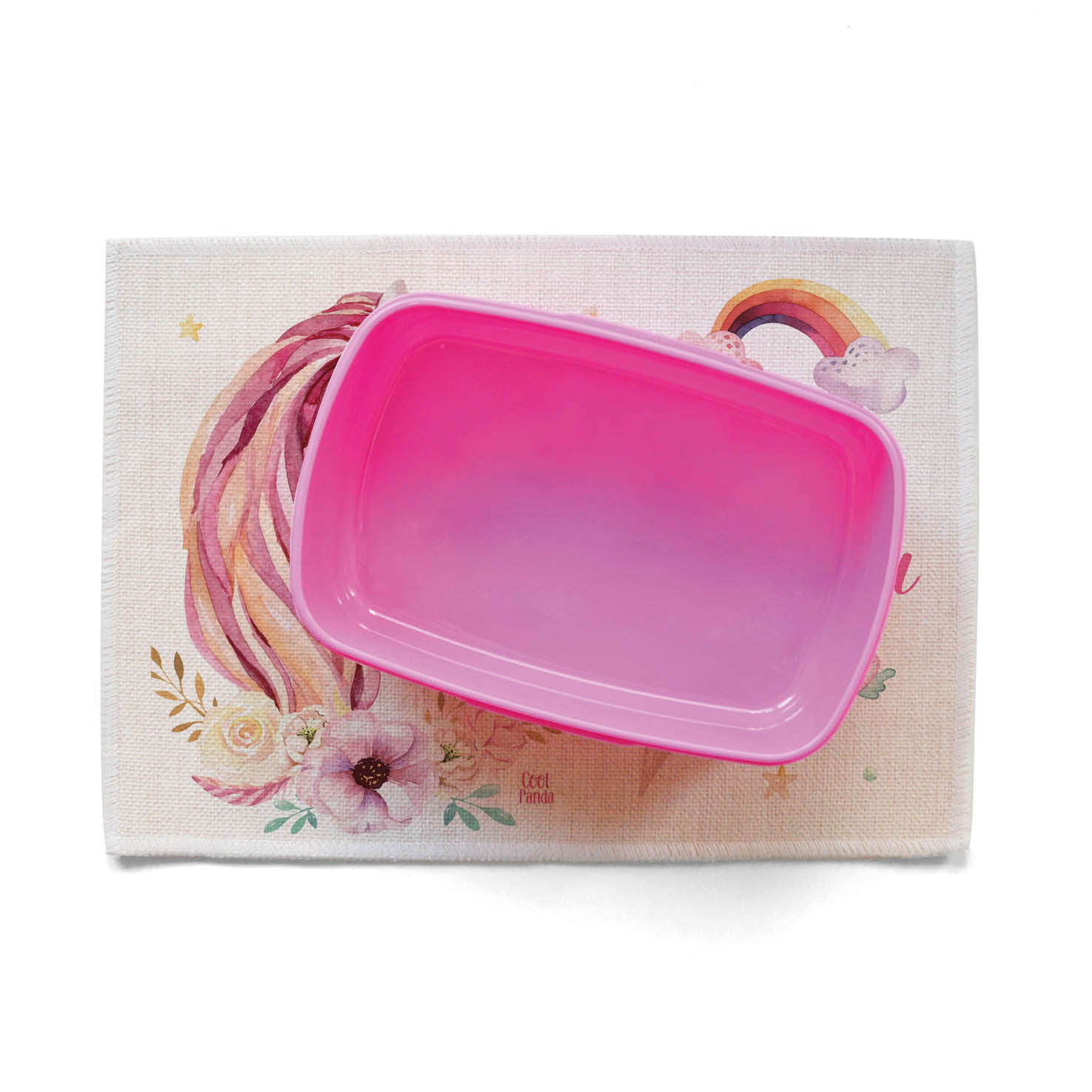 Σουπλά φαγητού λινό “Μονόκερος”