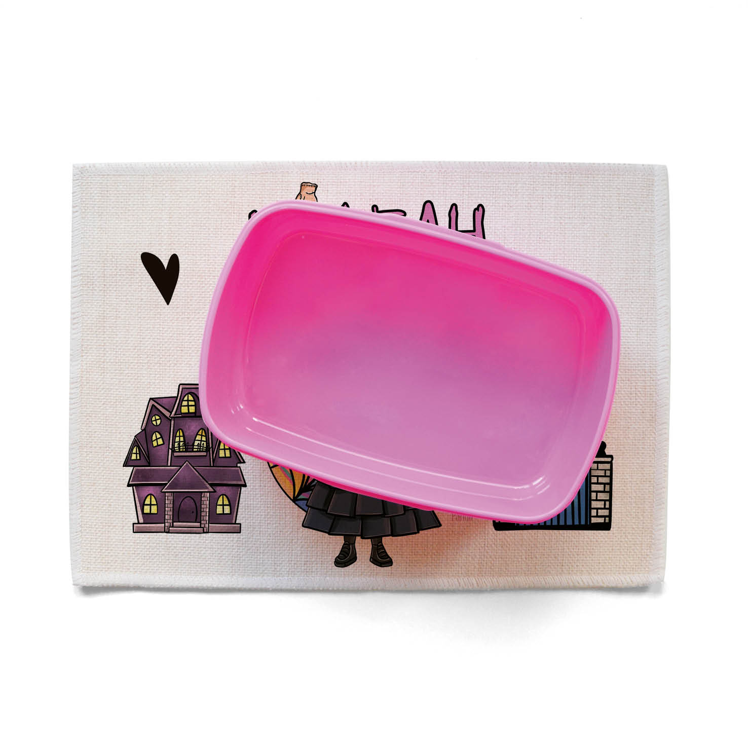 Σουπλά φαγητού λινό “Wednesday”