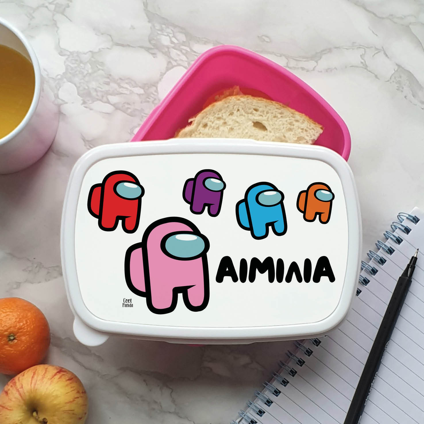 Τάπερ φαγητού “Among us” girl