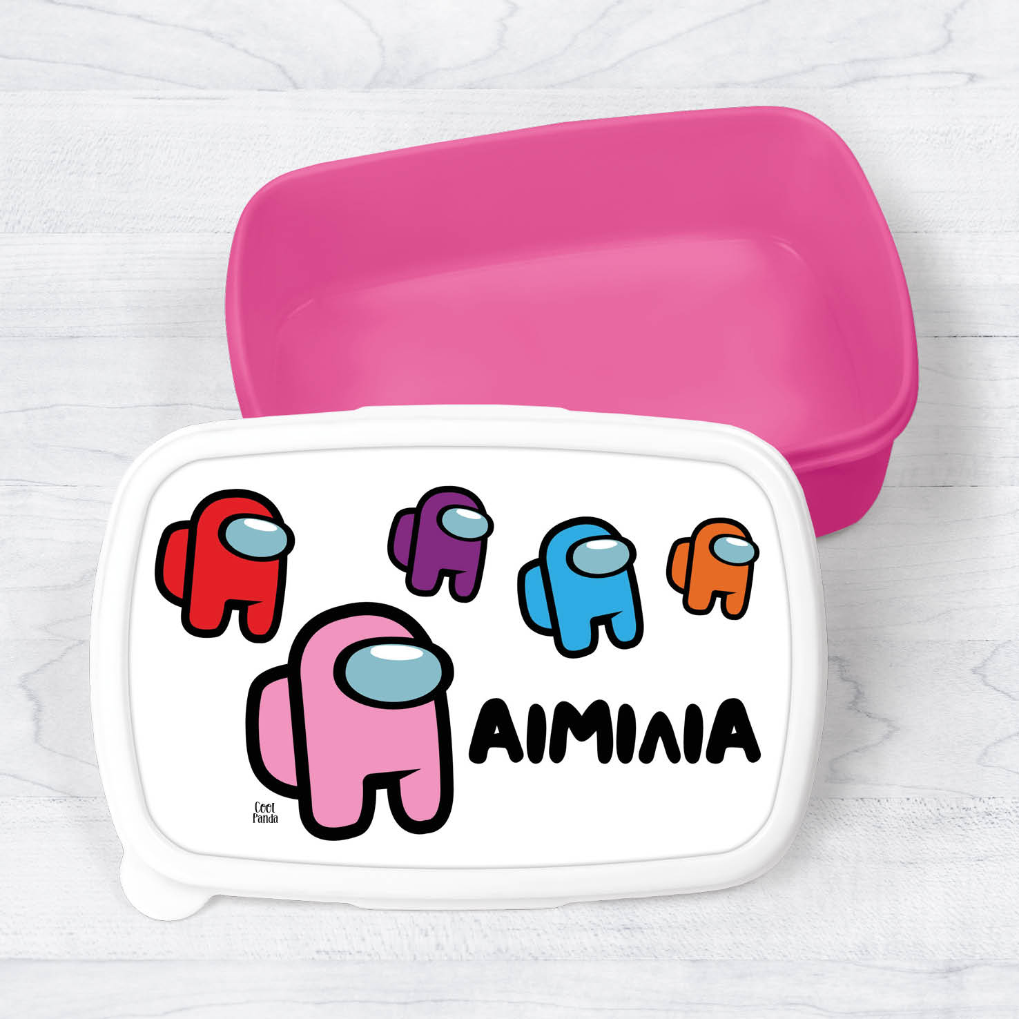 Τάπερ φαγητού “Among us” girl