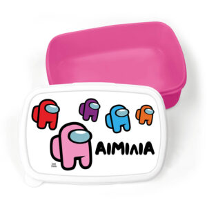 Τάπερ φαγητού “Among us” girl