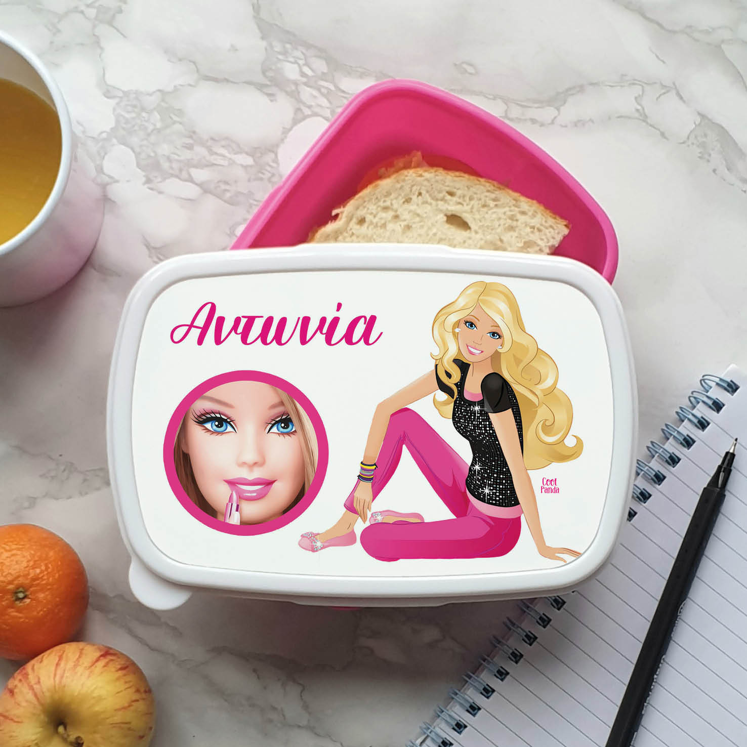 Τάπερ φαγητού “Barbie”