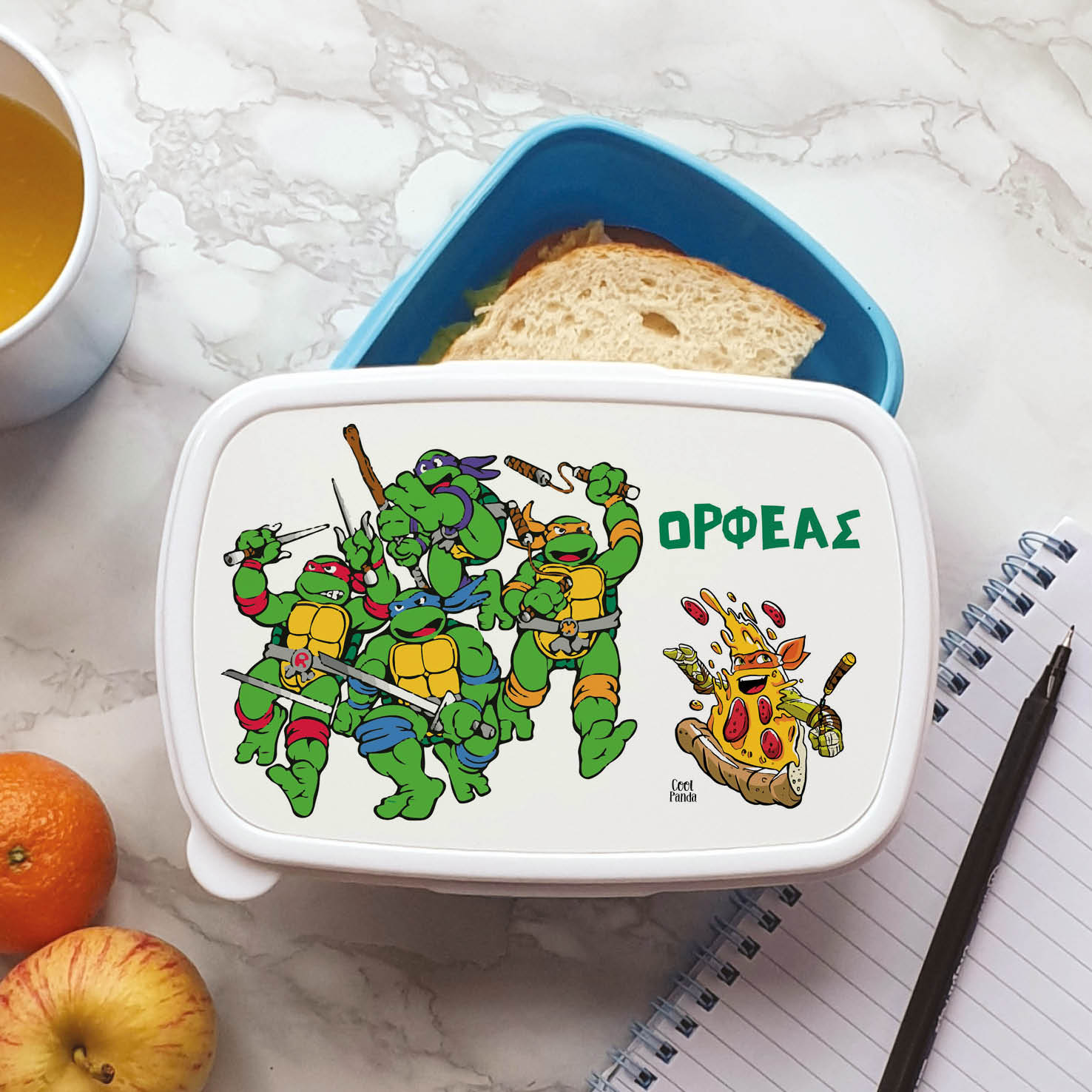 Τάπερ φαγητού “Χελωνονιτζάκια”