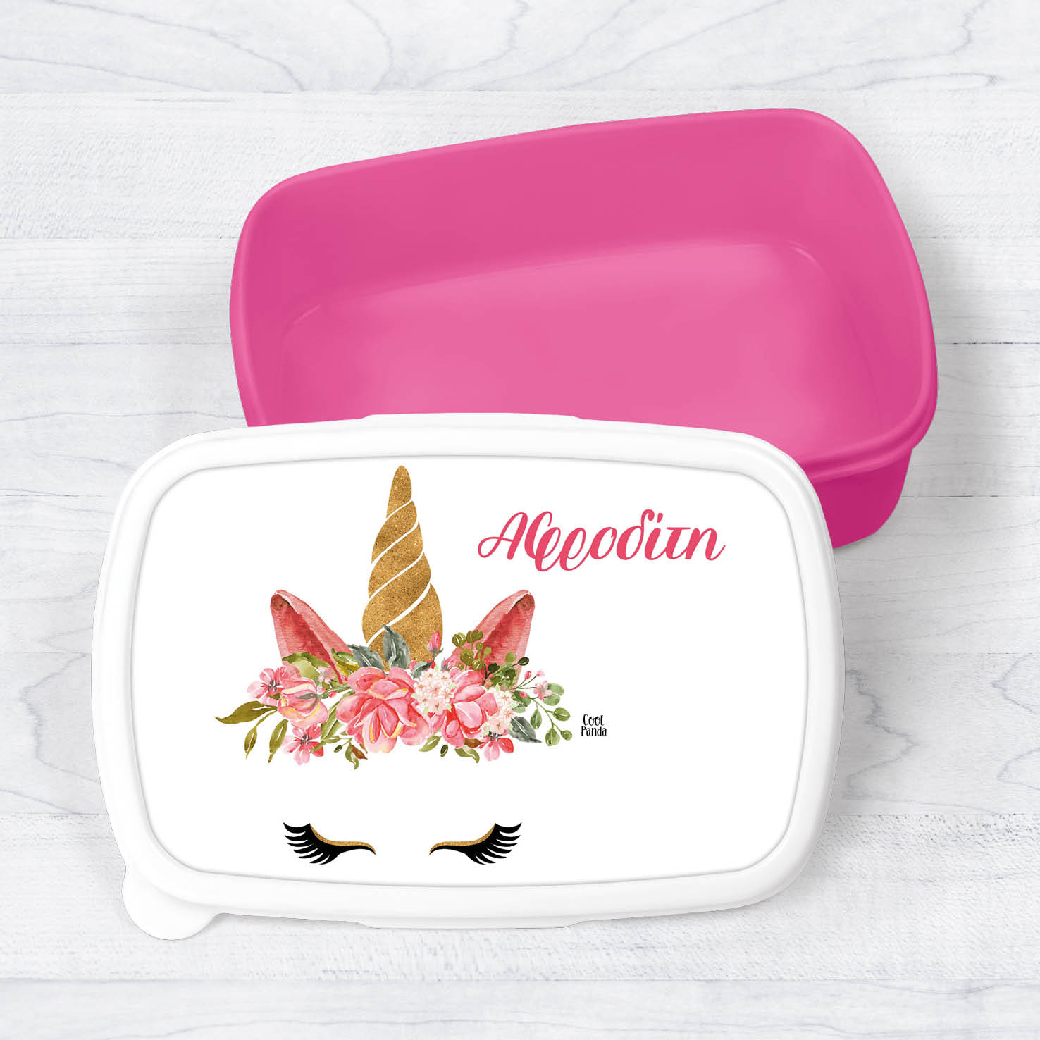 Τάπερ φαγητού “Unicorn face”