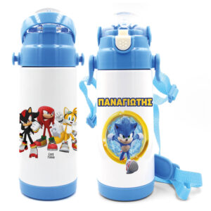 Μπουκάλι νερού θερμός με καλαμάκι  “Sonic”