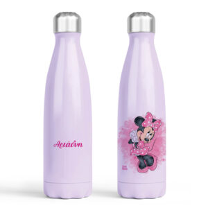 Μπουκάλι νερού θερμός μωβ “Minnie”