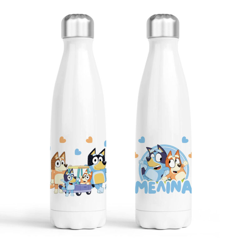 Μπουκάλι νερού θερμός λευκό “Bluey”