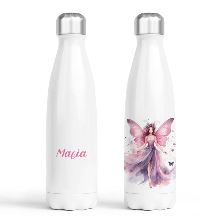 Μπουκάλι νερού θερμός λευκό “Fairy”