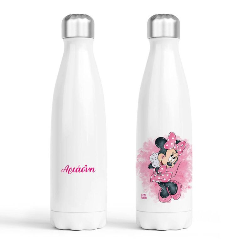 Μπουκάλι νερού θερμός λευκό “Minnie”