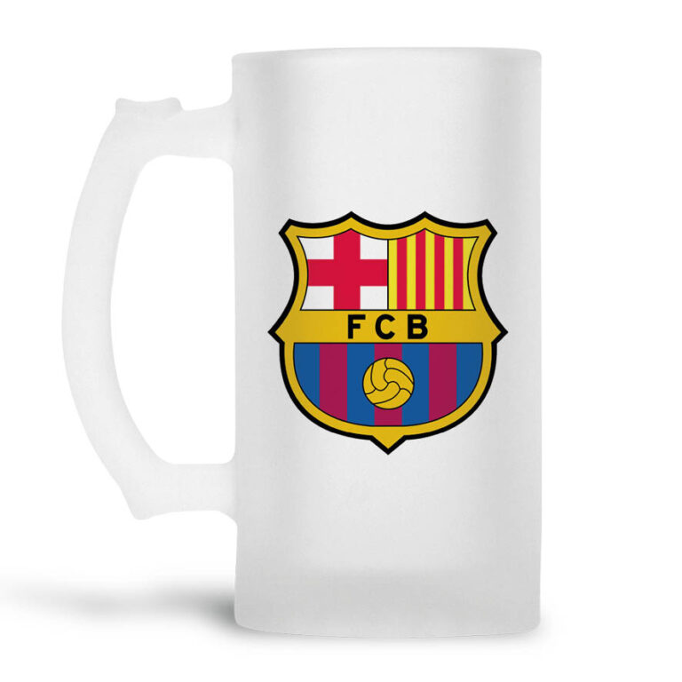 Γυάλινο ποτήρι μπύρας Barchelona 500ml