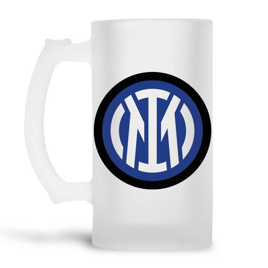 Γυάλινο ποτήρι μπύρας Inter Milan 500ml