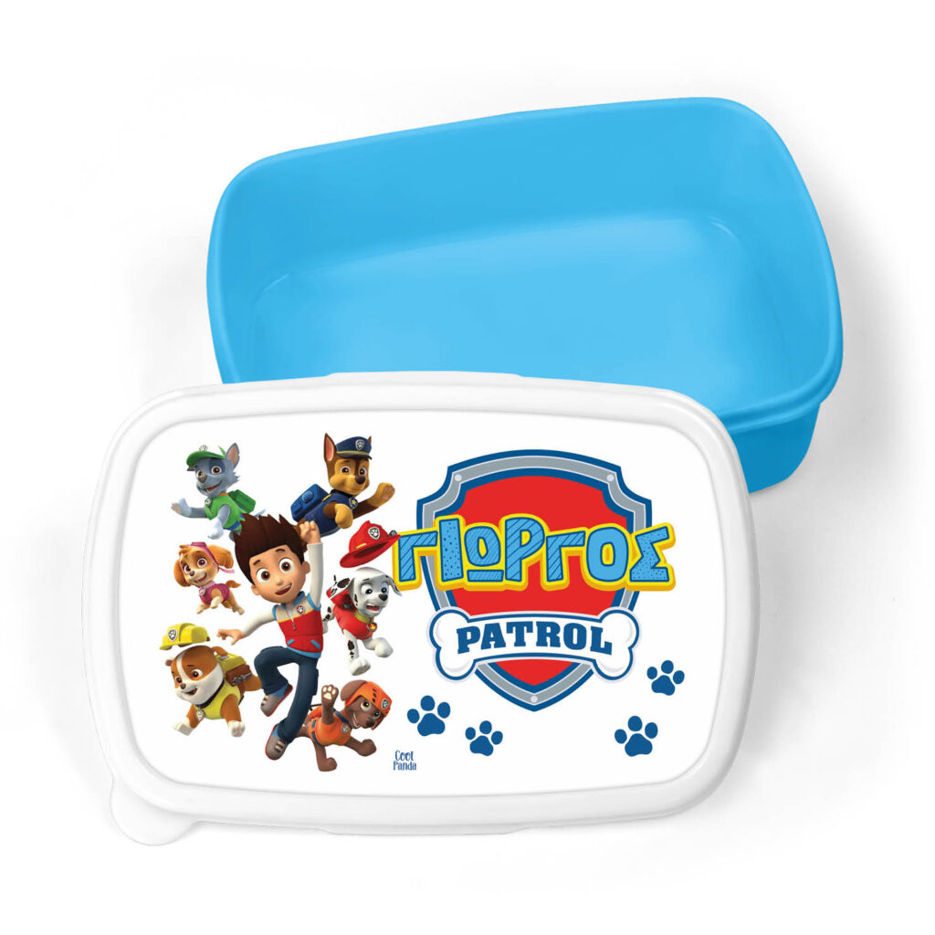 Τάπερ φαγητού “Paw patrol”