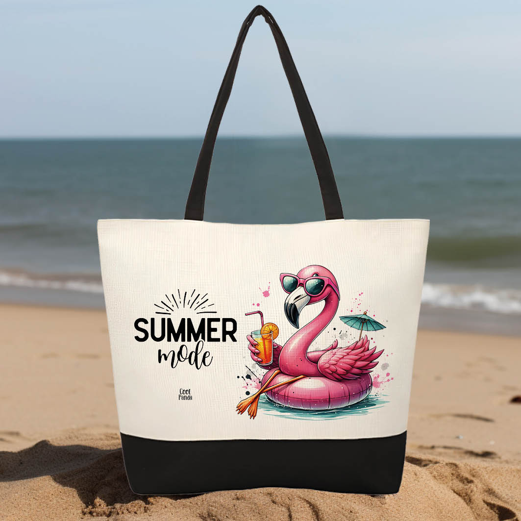 Τσάντα θαλάσσης Flamingo Summer Mode