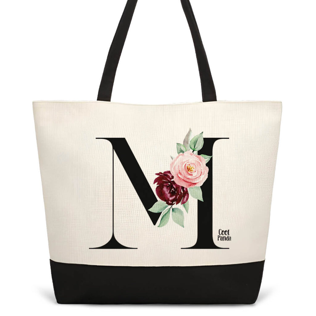 Τσάντα θαλάσσης Μονόγραμμα rose