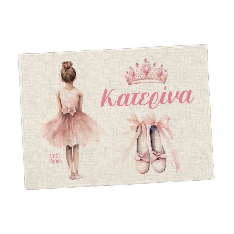 Σουπλά φαγητού λινό “Μπαλαρίνα”