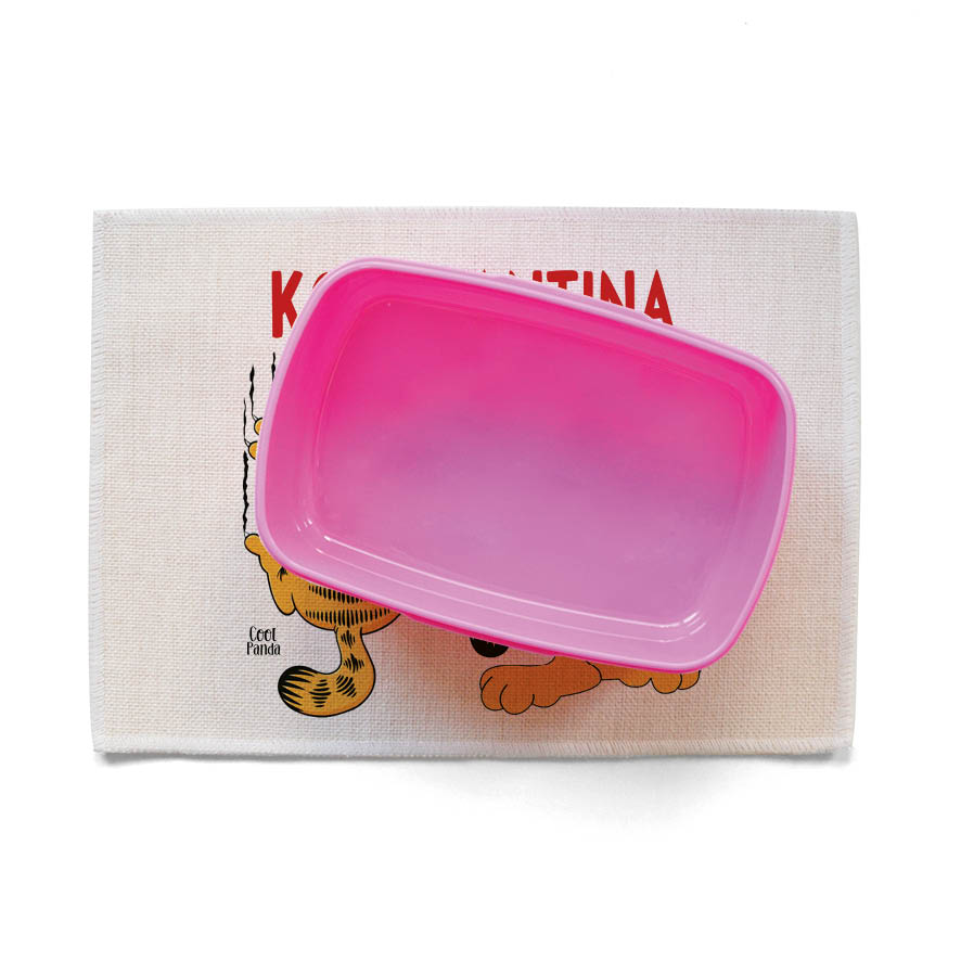 Σουπλά φαγητού λινό “Garfield”