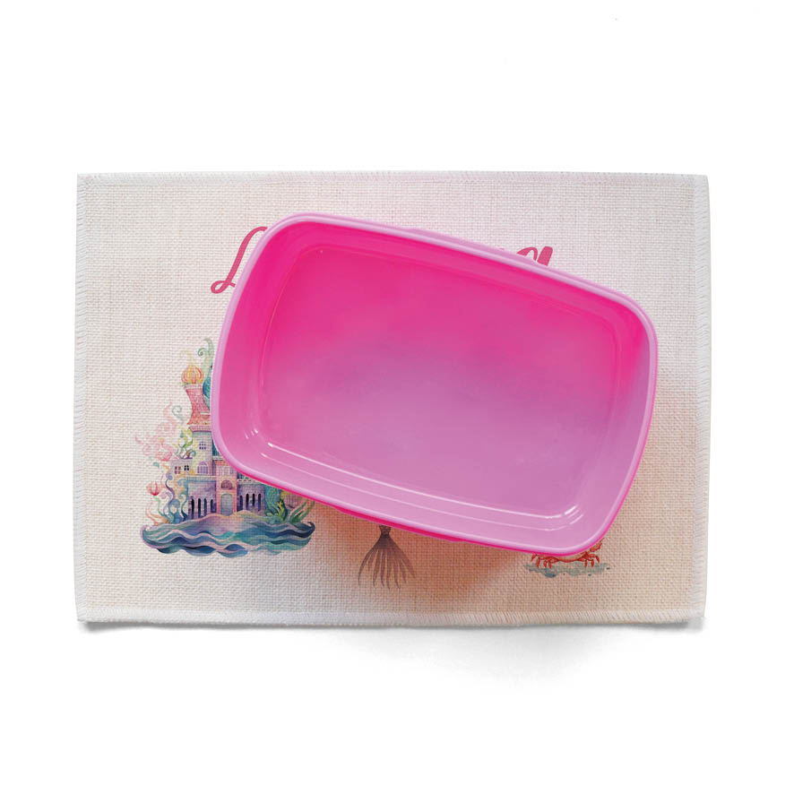 Σουπλά φαγητού λινό “Γοργόνες Βυθός”