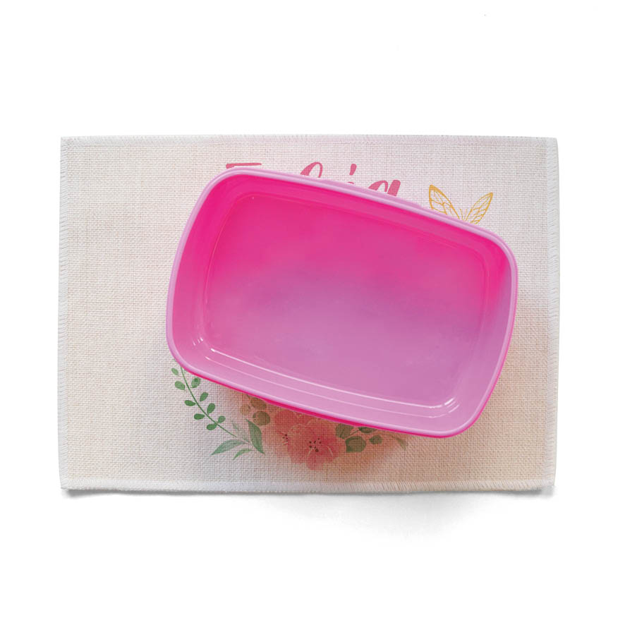 Σουπλά φαγητού λινό “Κύκνος”