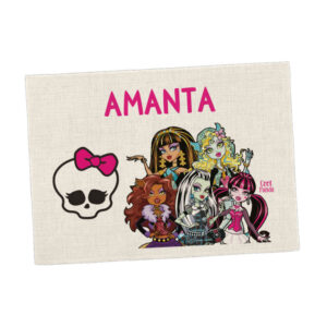 Σουπλά φαγητού λινό “Monster High”