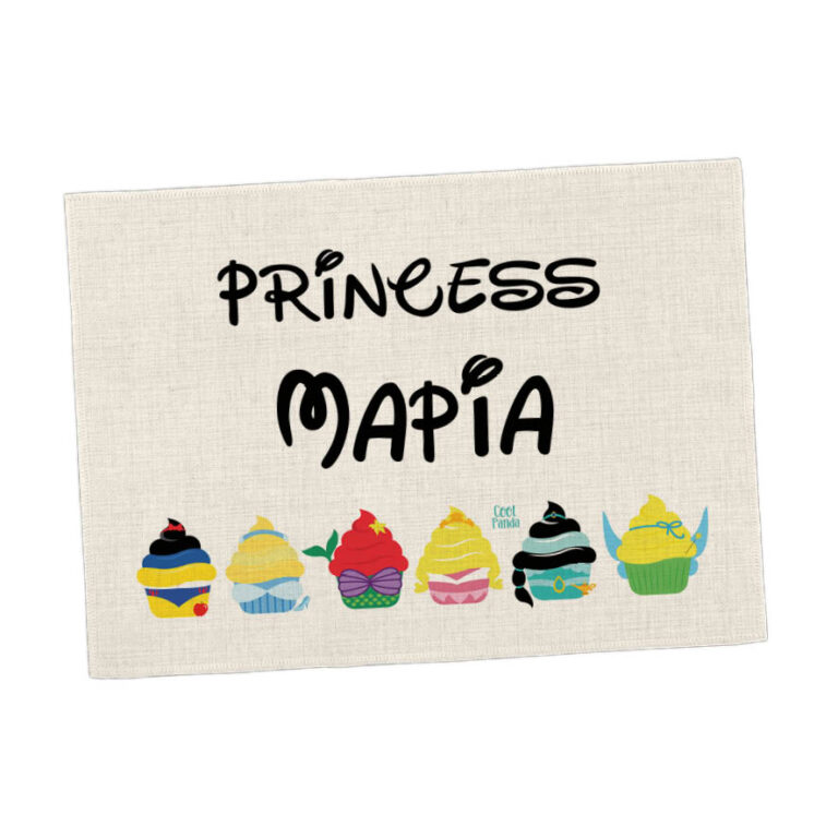 Σουπλά φαγητού λινό “Πριγκίπισσες Cupcake”