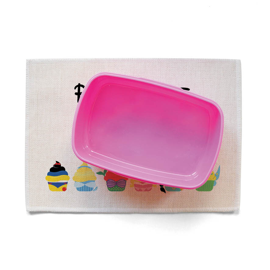 Σουπλά φαγητού λινό “Πριγκίπισσες Cupcake”