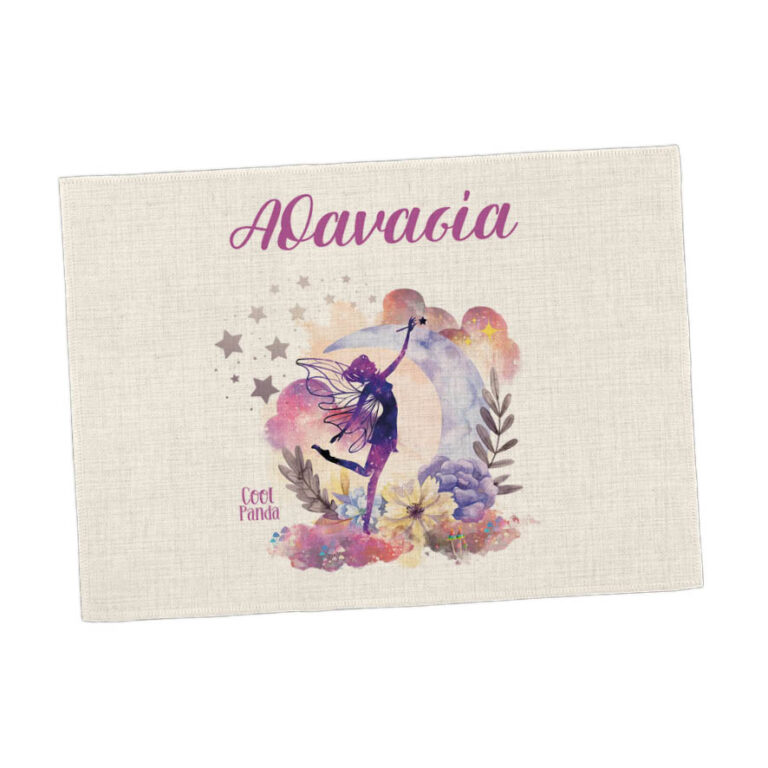 Σουπλά φαγητού λινό “Μωβ Νεράιδα”