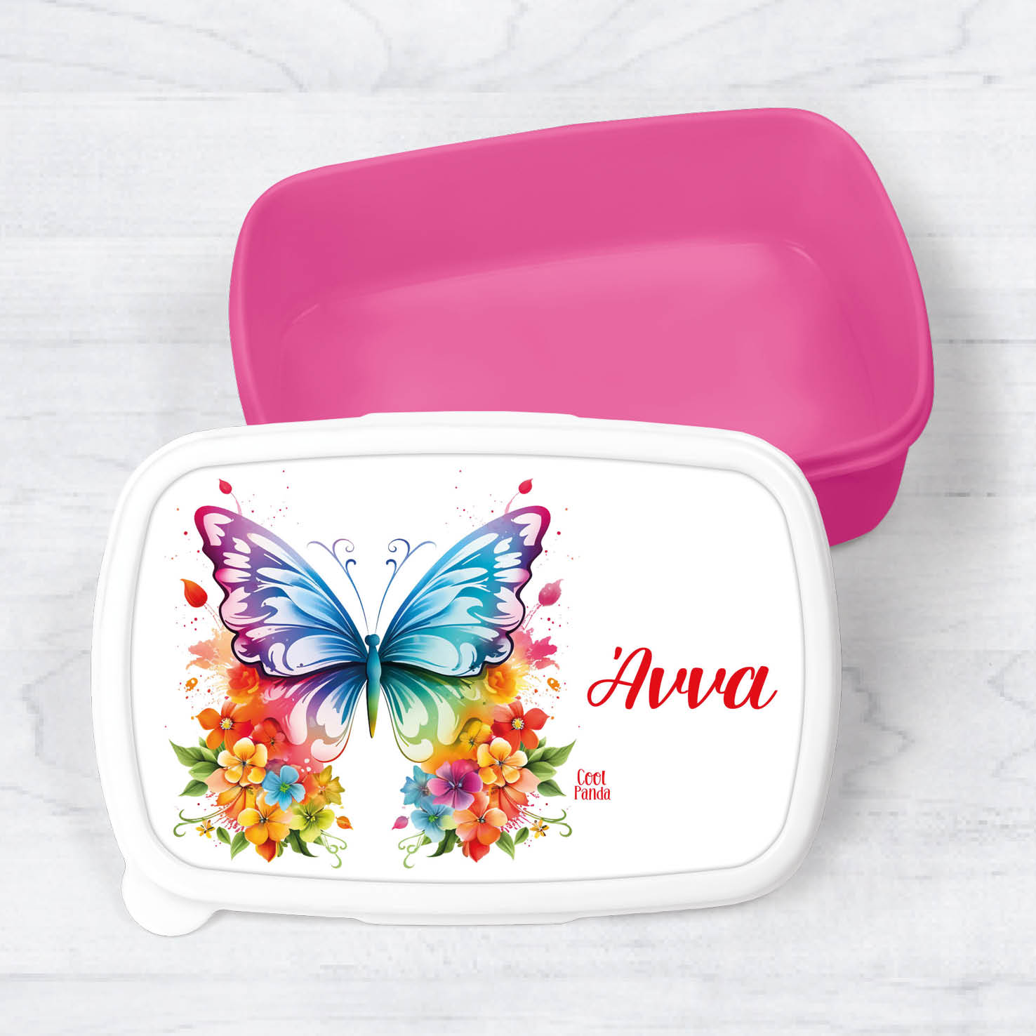 Τάπερ φαγητού “Floral Πεταλούδα”