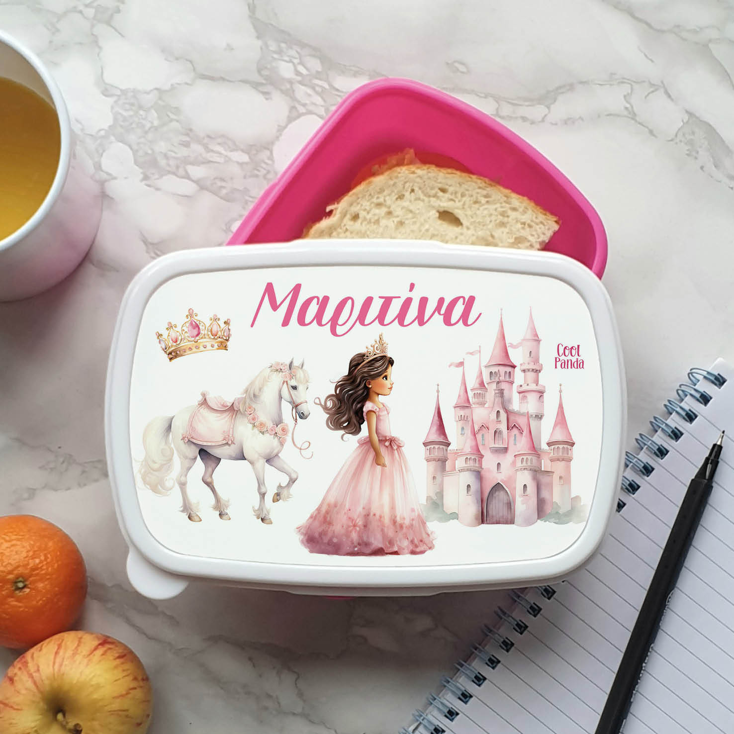 Τάπερ φαγητού “Πριγκίπισσα με κάστρο”