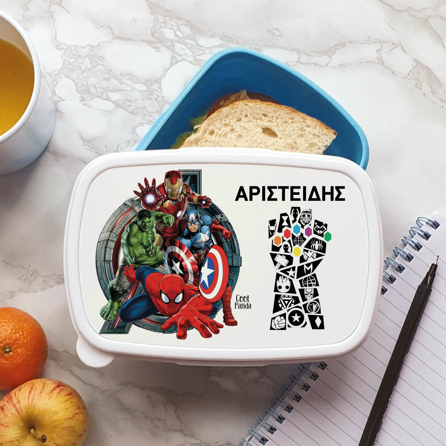 Τάπερ φαγητού “Marvel Super Ήρωες”