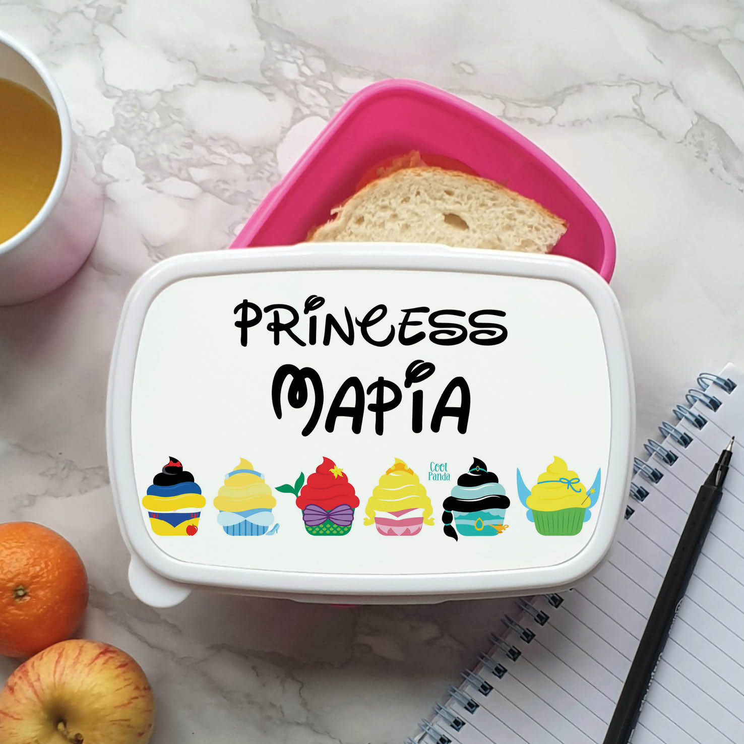 Τάπερ φαγητού “Πριγκίπισσες Cupcakes”