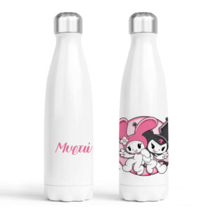 Μπουκάλι νερού θερμός λευκό “Kuromi”