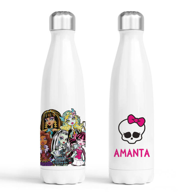 Μπουκάλι νερού θερμός λευκό “Monster High”