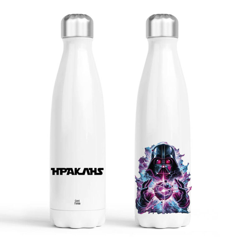 Μπουκάλι νερού θερμός λευκό “Star Wars Purple”