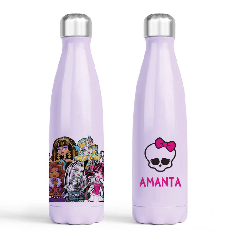 Μπουκάλι νερού θερμός μωβ “Monster High”
