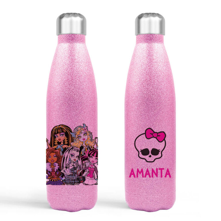 Μπουκάλι νερού θερμός Ροζ Glitter “Monster High”