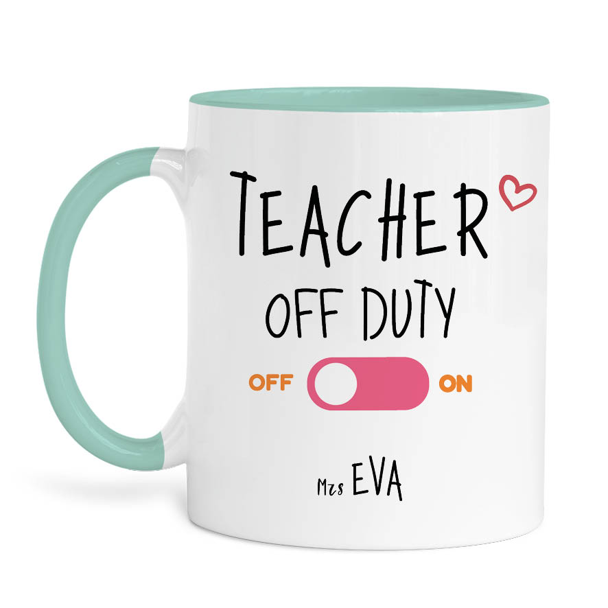 Κούπα “Teacher off duty Παπάκι”